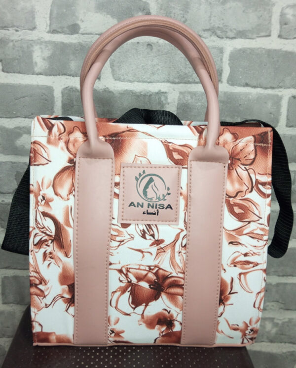 Iconic Diamond Light Pink Travel & Work Tote Bag – Stylish & Spacious for Women