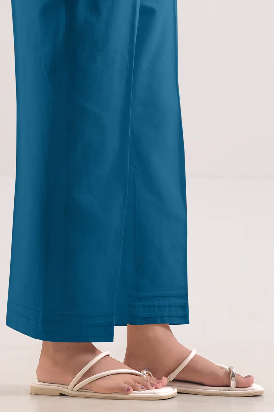 Unstitched 3-Piece Lawn Suit – Blue | Saya | Annisafashion - Image 4