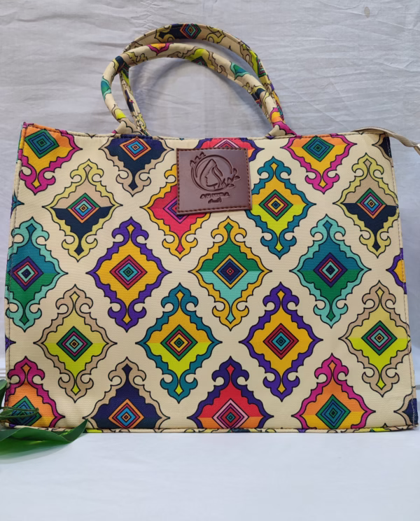 Rang Riwayat Tote Bag in Multi by Annisafashion – A Perfect Blend of Elegance & Functionality